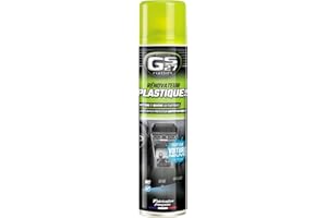 GS27 - Rénovateur Plastiques Voiture - Finition Mate - Parfum Voiture Neuve - Spray 400 ML