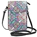Produktbild Bohemian Tile Crossbody Purse Cell Phone Purse Mini Shoulder Bag with Shoulder Strap for Womens,Girls