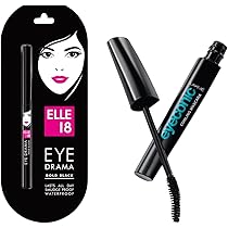 Buy Elle 18 Eye Drama Kajal, Bold Black, 0.35g And Lakme
