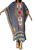 Sommerkleid Damen Abendkleider Lang Mit Ärmel Größe Kaftan Strandkleid Maxikleid
