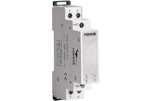 SESAM Wallair Stromstoß-Schalter Hutschiene Stromstoßschalter 2 Schließer 12 V/AC 16A 1St.