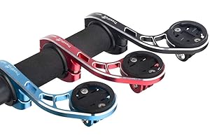 TRUSTFIRE Bike Scooter Handlebar Mount Bicycle Adjustable Mount Mountain Bike Handlebar Extender Cycling GPS Holder for Stopwatch Sports Camera GoPro GARMIN BRYTON, Black