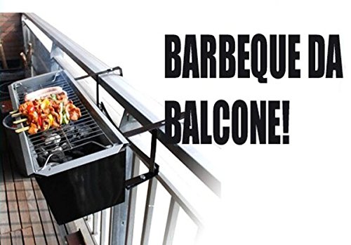 Preisvergleich Produktbild Balkongrill für Drehspieß 61 x 14 cm