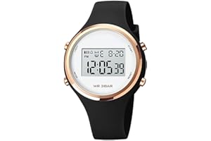 XCZAP Women LED Display Elecreonic Watch Fashion Chrono Alarm Digital Clock Woman Outdoor Sport Wirstwatch