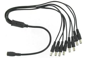 BW 1 to 8 Way DC Power Splitter CCTV for Security Cameras