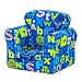 Ready Steady Bed® Alphabet Design Upholstered Children's Armchair with Removable Cover