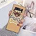 Price comparison product image PandaWanderer Samsung Galaxy Note 8 Case Pug Dog Rectangle Full Body Shockproof Cellphone Cover Plastic Black Frame Case for Samsung Galaxy Note 8, 1 Pack