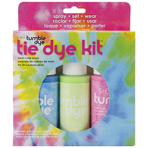 Tumble Dye Craft & Fabric Tie-Dye Kit 2oz 3/Pkg-Neon