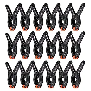 Boltove 18 PCS Photography Backdrop Support Spring Clamp 4.3