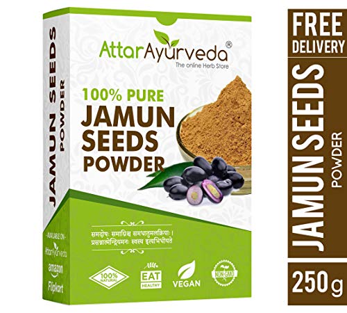 Attar Ayurveda Jamun Seed Powder for Diabetes - 250 g RS.219.00