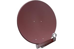 Gibertini Antenne 75cm SE Profi Alu Serie Ziegelrot