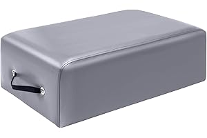 Beeveer Pilates Sitting Box 26 x 15 x 9.5 Inch Pilates Equipment Pilates Accessories Pilates Box for Reformer Body Stamina Stretching Balance Exercise Workout