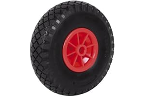 Cofan Roue de brouette d'entrepôt | sans roulement | Fabriquée avec Jante en ABS increvable