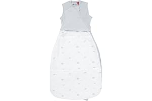 Tommee Tippee All-Season Baby Sleeping Bag, The Original Grobag, Developed with Sleep Scientists, Dual-Tog, Hip-Healthy Design, Soft Cotton-Rich Jersey and Aloe-Infused Mesh Fabric, 6-18m