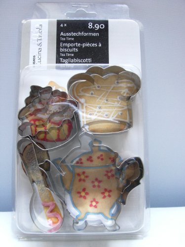 Preisvergleich Produktbild Ausstechformen Set Tea Time 4-teilig