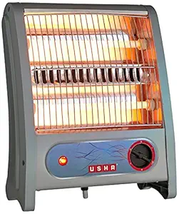 Usha Quartz Room Heater (3002) 800-Watt with Overheating Protection (Ivory)