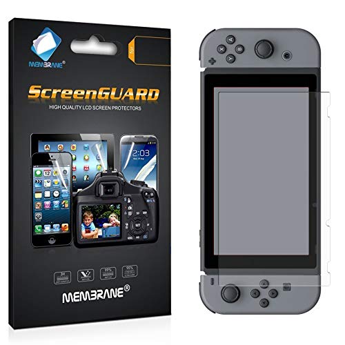 Membrane 3 x Protector de Pantalla compatibles con Nintendo Switch - Ultra Transparente