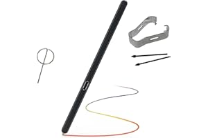PEIDOG Galaxy S Pen Fold Edition Stylet pour Samsung Galaxy Z Fold 5/Fold 6 S Pen Fold Edition + 2 Embouts Noir