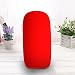 Demiawaking 35x17cm Microbead Car Roll Pillow Neck Support Cushion Built in Squishy Mooshi Beads