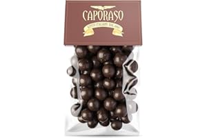 CAPORASO DAL 1960 Chicchi di caffe ricoperti al cioccolato fondente (200 grammi)