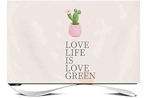 Cooalinar TV Abdeckung Staubschutzhülle,Schutzhülle für Fernseher,TV Bildschirm Staubschutzhülle,Drucken Hülles Bezug Für Fernsehen Schutzhülle,Universal,3D-Motive,für 24-65 Zoll Flachbildfernseher