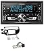 Produktbild caraudio24 Kenwood DPX-M3100BT 2DIN Aux MP3 Bluetooth USB Autoradio für KIA Rio UB ab 15 Piano-Schwarz