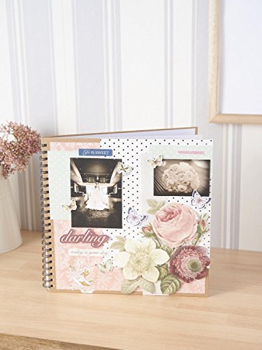 Ringbuch-Album 30,5 x 30,5 cm Pappmaché Fotoalbum Ringbuch Rezeptbuch, von VBS - 8
