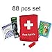 Produktbild SadoMedcare 85 teiliges Survival und Erste Hilfe Set, perfekt fürs Reisen, Wandern und Camping.