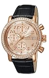 Esprit Damen-Armbanduhr Pontess Chrono Chronograph Quarz Leder EL190322007