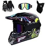 conjunto roupa motocross [MATERIALES]: Diseño aerodinámico Cubierta exterior de ABS de alta densidad, cubierta interna de burbuja de EPS, Ligero y resistente a los impactos, Forro de tela de poliéster Limpieza parcialmente removible.