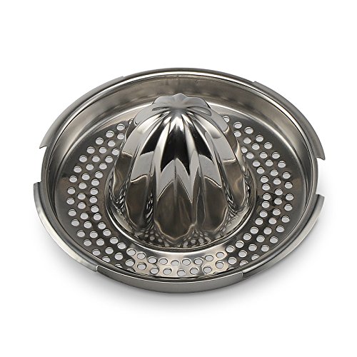 asentechuk® Manuelle Edelstahl Zitronenpresse orange juice Hohe Qualität Maker Reibahle Küche Werkzeug - 2