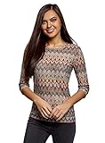 Durch seine Farbvielfalt können Sie diesen Pullover zu unterschiedlichen Tönen kombinieren