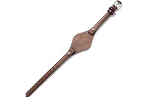 Origin memory Cinturino di ricambio da donna in vera pelle, 8 mm, adatto per orologi Fossil