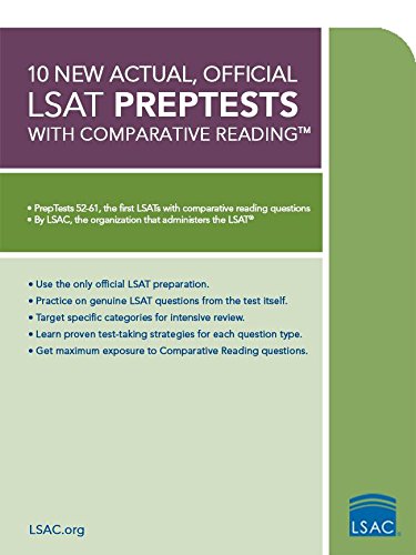 10 New Actual, Official LSAT Preptests