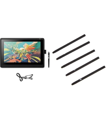Wacom ExpressKey Fernbedienung & 10 Stiftspitzen Für Pro Pen 2 – Set Für Grafiktabletts (Cintiq, Intuos Pro)