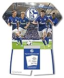 Schalke 04 Tagesabreißkalender 2017 - Fußballkalender Schalke, tägliches Kalenderblatt - 24 x 30 cm by