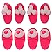 Produktbild Prettyia Plüsch Willy Boob Hausschuhe Anti-Rutsch Weicher Pantoffeln House Slipper Baumwolle Pantoffeln Plüsch Wärme Weiche Hausschuhe Set/4Paare