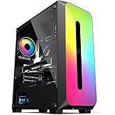 REVENGE Colorful 1 Fanlı ATX 10 Modlu Rgb Gaming Bilgisayar Gaming Oyuncu Kasası (0, Watt)