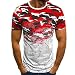Produktbild Luckycat Tank Top Herren Slim Fit Basic Camouflage Print Kurzarm T-Shirt Herren Training Tank Top Weste Hoodie Gym Fitnesss Sport Weste Jacke Sport Bekleidung Herren Sommer Muskelshirt Tees Top