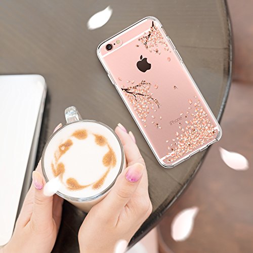 iPhone 6S Case, SpigenÂ® iphone 6 case cover [Liquid Crystal Shine] [Blossom] iPhone 6s Case with [Laser Precision Design] and Premium Clarity for for iPhone 6 (2014) / 6S Case (2015) - Blossom (035CS21219)