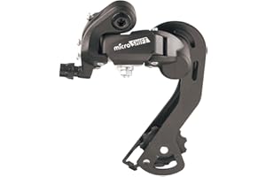 Microshift RD-M21L Bicycle Shifter, Sports and Outdoor, Black, 6/7 V Long Leg