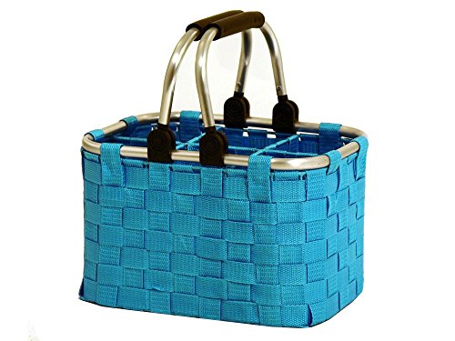 Preisvergleich Produktbild Flaschenkorb Nyl-Gef. bla 30x22x19,5cm, f. 6 Fla.