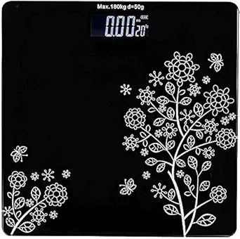 PRV ENTERPRISE Electronic Thick Tempered Glass & LCD Display Digital Personal Bathroom Health Body Weight Scales For Body Weight, Weight Scale Digital For Human Body, (LATEST Scale)