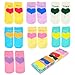Produktbild Veroda Fancy lustige Socken, 7 Paar für jeden Wochentag, mit Herz