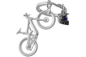 O META[L]MORPHOSE METALMORPHOSE - Porte-clés VTT de descente - Cadeau Original Homme et Femme