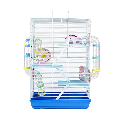 Little Zoo Harriet Cage à Oiseaux, Bleu