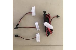 MYMOMS 4 pièces/Ensemble calandre de Course Avant drl LED Blanc Jaune lumière du Jour pour Ford Ranger calandre 2015 2016 2017 2018 2019 2020,Yellow