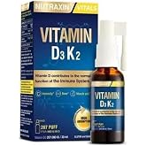 Nutraxin Vitamin D3 K2 Sprey, 30 ml, 207 Puff
