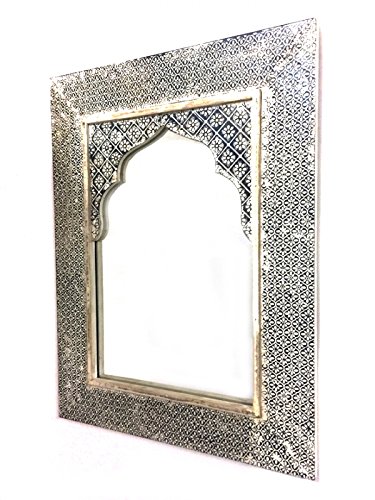 Landhaus Spiegel White Wash Tasnim - 60cm -