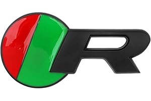 WANDEFA Car Badge Emblem for Jaguar R S XF XE XJL XJR F-PACE, Car Body Self Adhesive Sticker Decals Decorations Exterior Styling Accessories,C